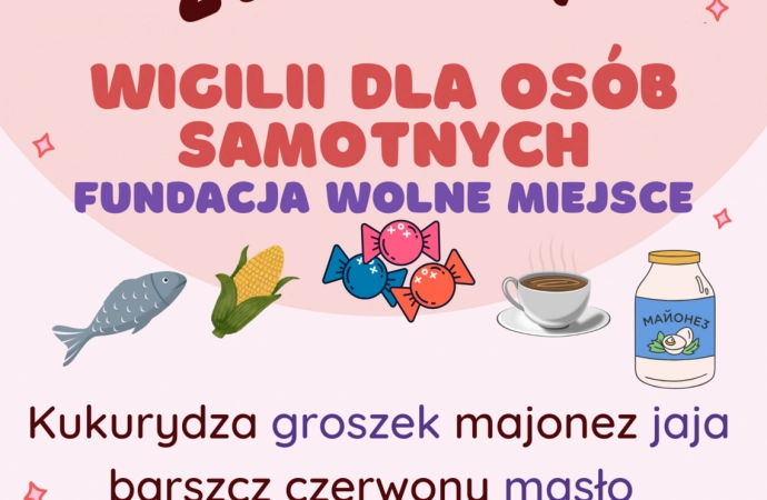 Każdy może włączyć się z pomoc przy organizacji olsztyńskiej Wigilii dla Samotnych.